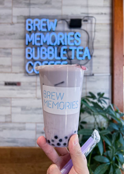 Brew Memories Bubble Tea and Coffee Shop in Park Slope Brooklyn Featuring Colorful Boba Drinks